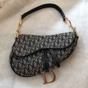 Dior vintage monogram saddle
